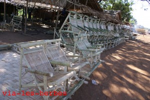 Fauteuils en bambou