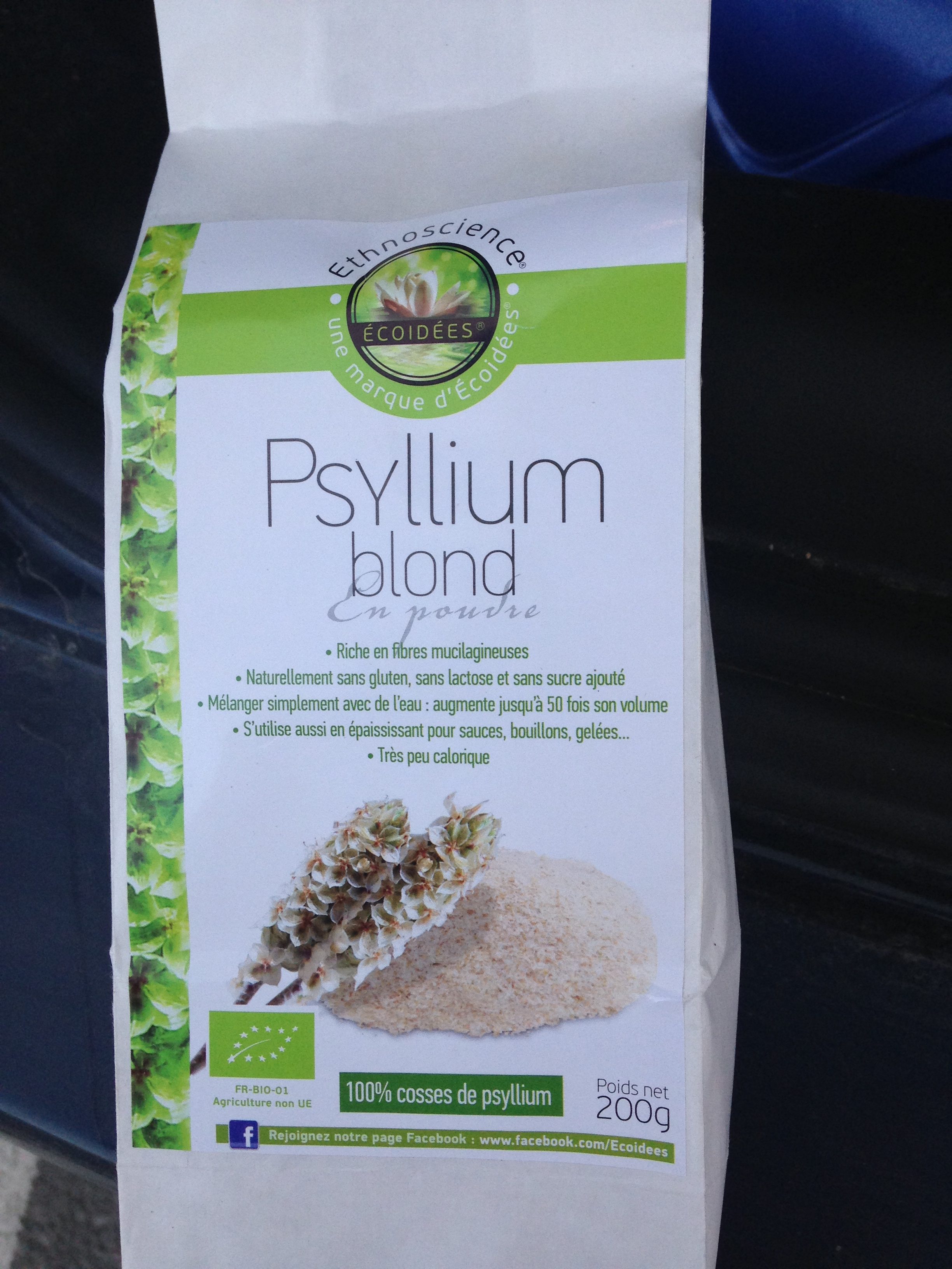 Psyllium Blond Bio - 600g - Écoidées